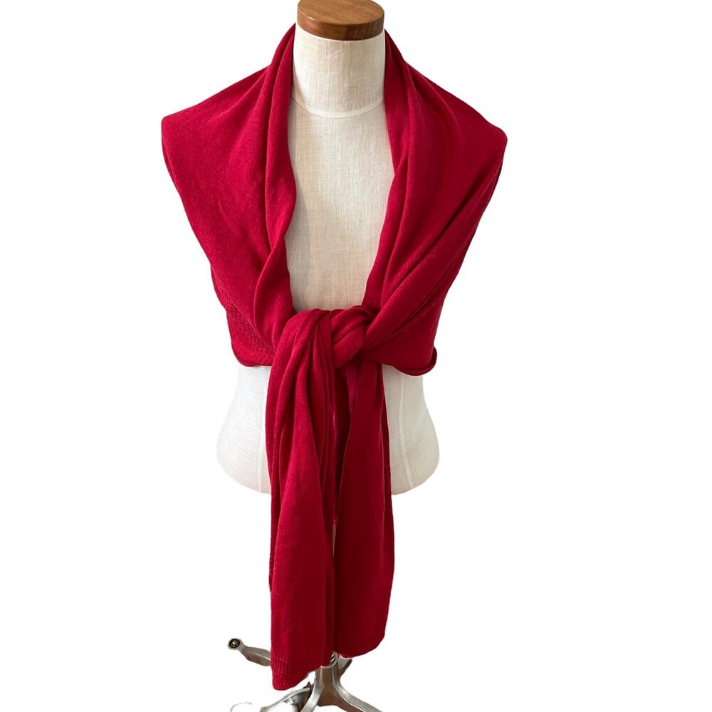 Raspberry pink pashmina wrap shawl